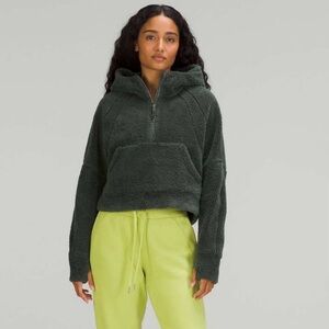 Lululemon Scuba Oversized Half Zip Fleece Hoodie
